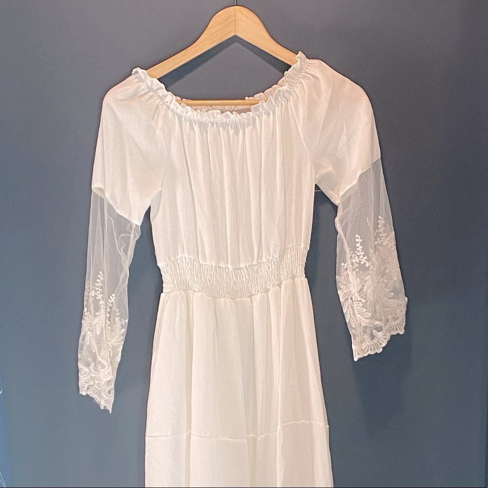 White Maxi Dress